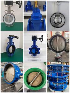 China chinese factory wholesaler rubber lined butterfly valve on sale