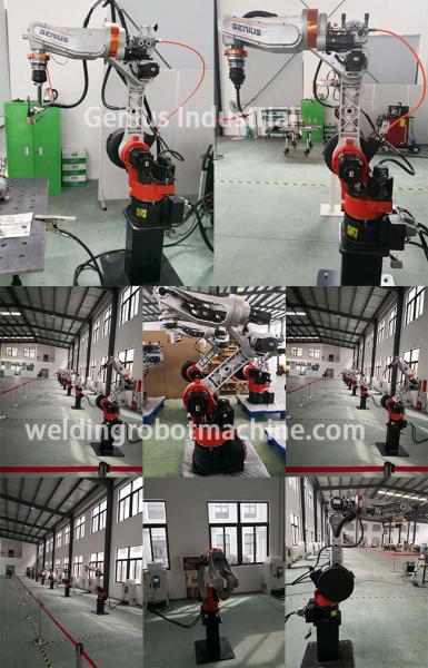 Automated Robotic Aluminum Welding With Automatic Welding Torch Cleaner