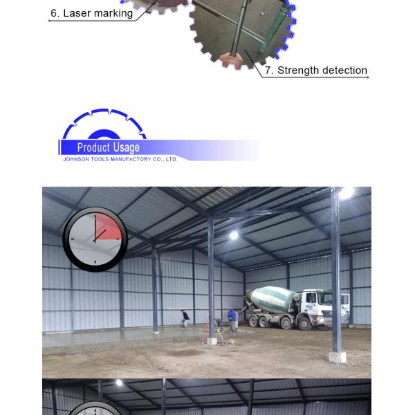 6 Inch Early Entry Concrete Diamond Blade Soff Cut Concrete Saw Blades