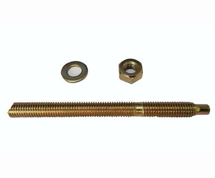 Chemical Anchor Bolt Hex Head Bolt Carbon Steel Galvanized M12 For Glass Curtain Wall Buildings