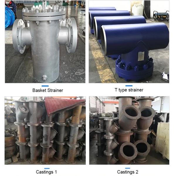CE Certification Ductile Iron Cast Iron Butterfly Valve Gate valve Check Valve Y Strainer