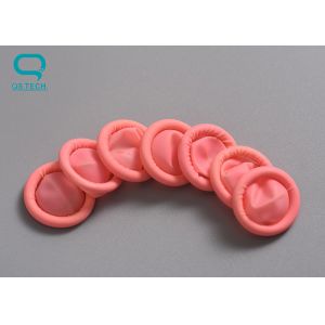 Dust Free Latex Finger Cots With Static Electricity Protection Compounds