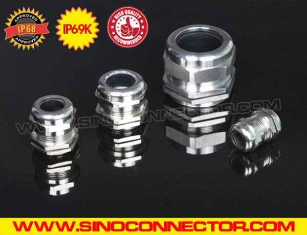 Cable Gland Brass Metal IP68 / IP69K with PG connecting thread
