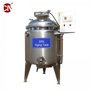 Cheap Customized 200 Liter Small Stainless Steel Ice Cream Aging Tank for Advanced Process wholesale