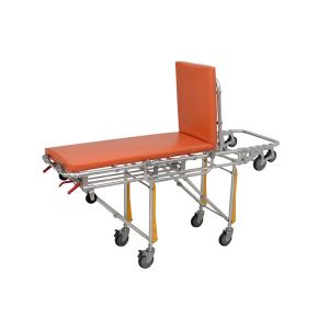 Custom Logo Aluminum Folding Stretcher Orange Hydraulic Stretcher