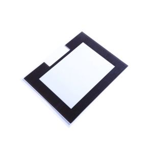 Home Appliance Door Panels Metallic CNC Tempered Glass