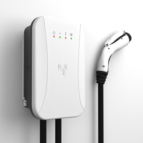 Ocpp Ac Ip65 Rfid Ev Charger For Electric Car Pubilc 11kw 3 Phase