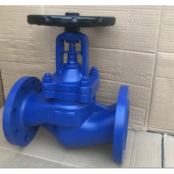 WJ41H DIN standard PN10 bellows globe valve factory from China
