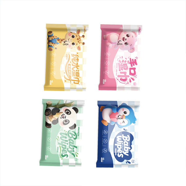 Wholesale Alcohol-Free Pure Water Panda Mini Cleaning Wipes