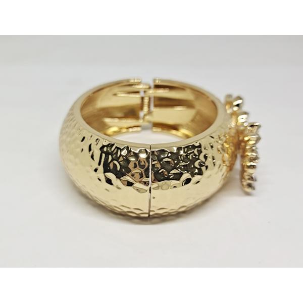 Fashion bowknot Crystal Bracelet Bangle for Women Gold Silver Color Wedding Bracelets & Bangles Jewelry