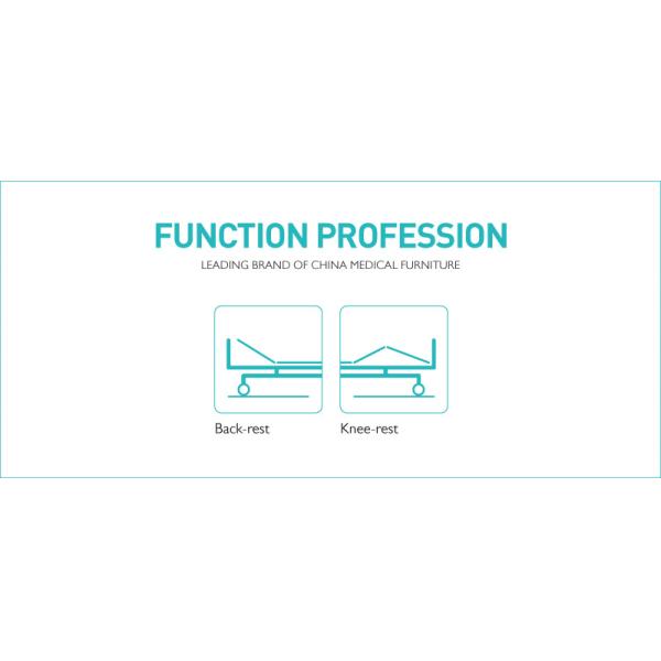 Hospital Manual Nursing Bed For Home Care Use