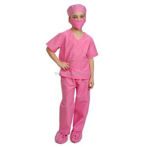 Cheap Fancy Kids Doctor Costume Medical Costumes Scrubs Uniforms wholesale