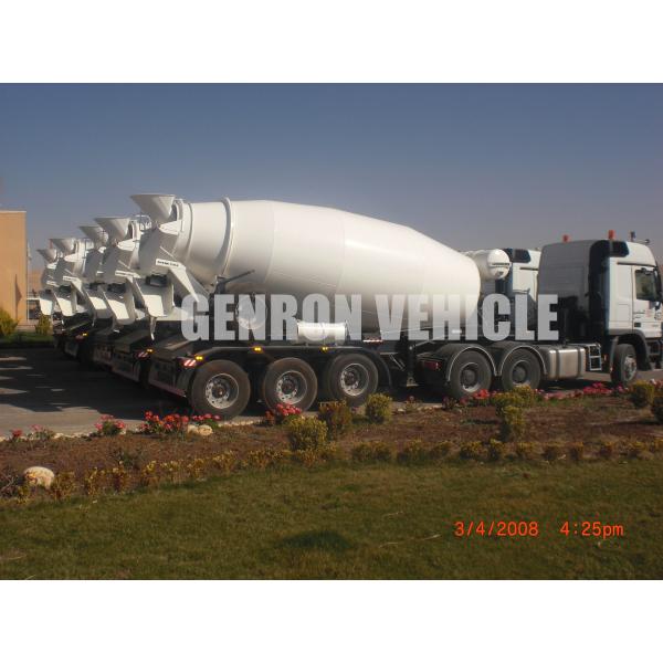 GENRON Brand 55t Construction Truck Trailer Type Concrete Mixer