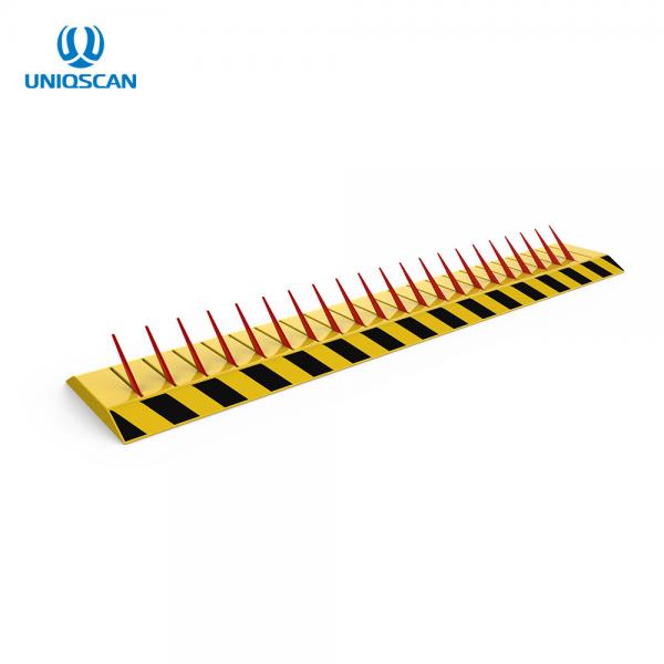 Quality Yellow Color Tyre Spike Barrier / Killer Waterproof Function , Stainless Steel Material tyre killer for sale