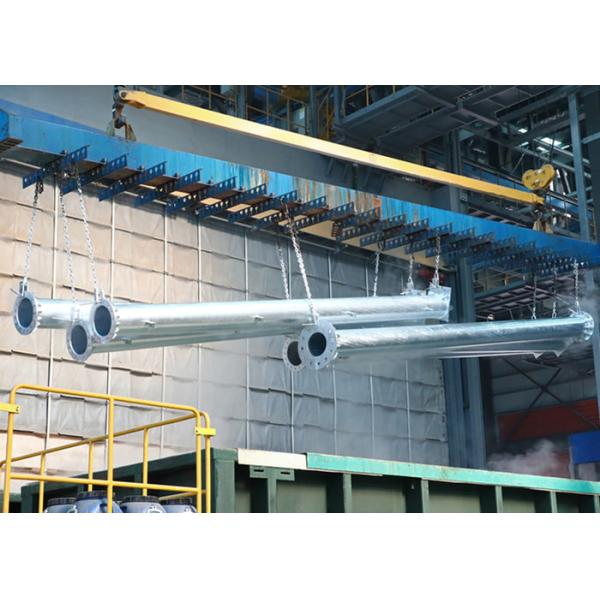 ASTM A36 Steel Tube Tower , Monopole High Voltage Transmission Towers