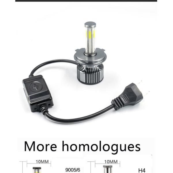 360 Degrees Lighting N6 LED Car Headlight H4 H7 H8 H11 Led Fog Light Bulbs