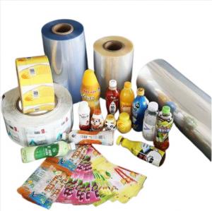 Cheap 20/30/40 Microns PVC Shrink Film Wrap For Printing Bottle Labels wholesale