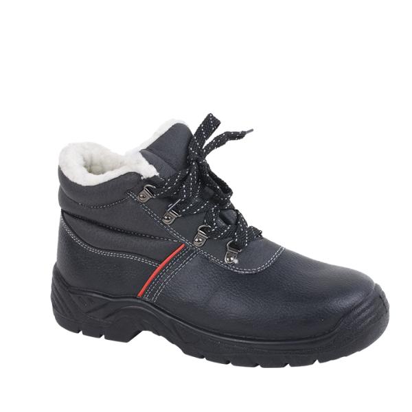 Industrial Safety Shoes Euro38-47 with Steel Toe and Comfortable PU Injection Sole UF-145