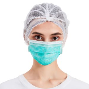Buy cheap Green Disposable Non Woven Face Mask from wholesalers