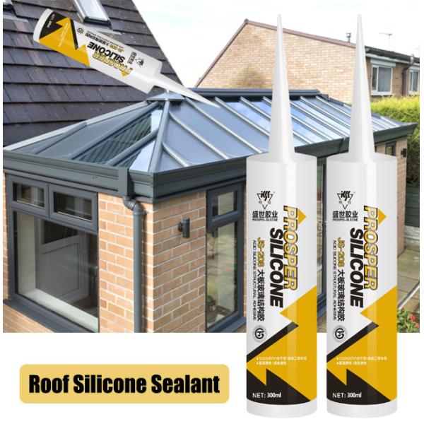 280ml Construction Silicone Sealant For Substrates Of Glass / Metal / Curtain Walls