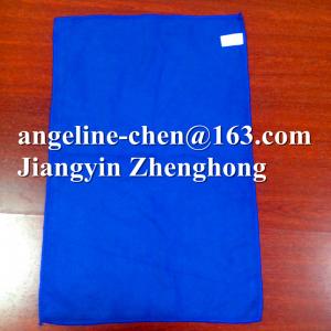 China Super soft, water absorbent solid microfibre double side swimming sports towels on sale