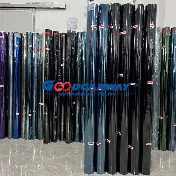 Car Window Chameleon Tint Film 83% VLT Nano Ceramic Solar Colored Blue Chameleon Tint