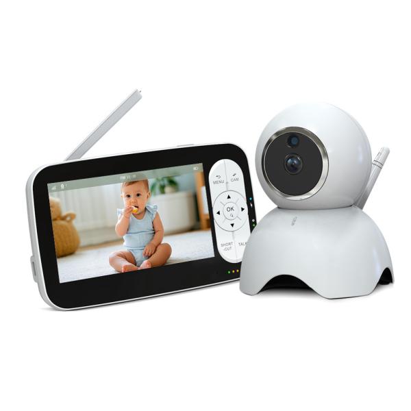 5 Inch Wireless Baby Monitor with 720p HD and Night Vision