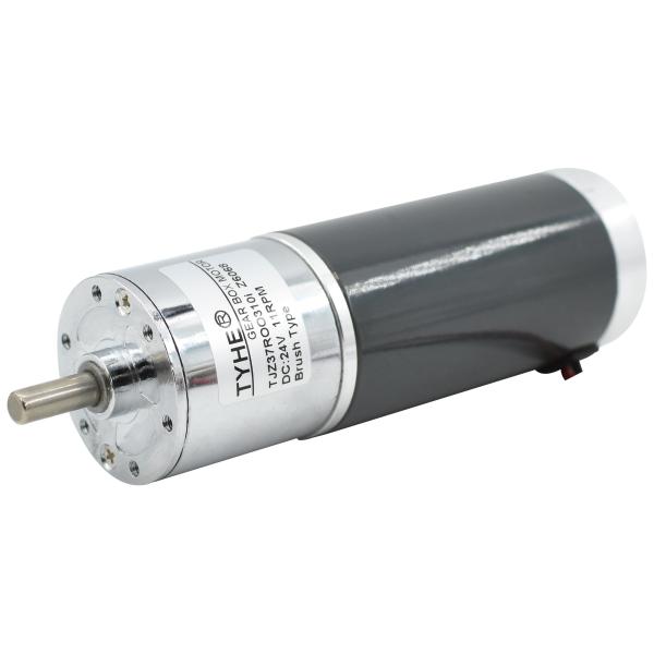 Reversible IE3 37mm Dia High Power 25watts 12 Volt Permanent Magnet Dc Gear Motor