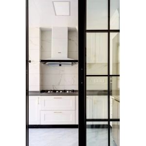 Sound Isolation 6063 T5 2mm Aluminum Sliding Glass Doors