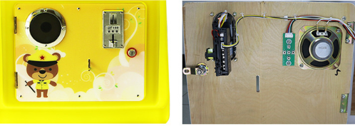 Coin Operated Joystick Game Machine Arcade Kids Shopping Mall