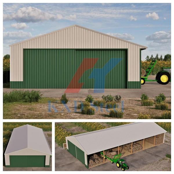 Prefab Commercial Steel Building Metal House Storage Warehouse Office Construction
