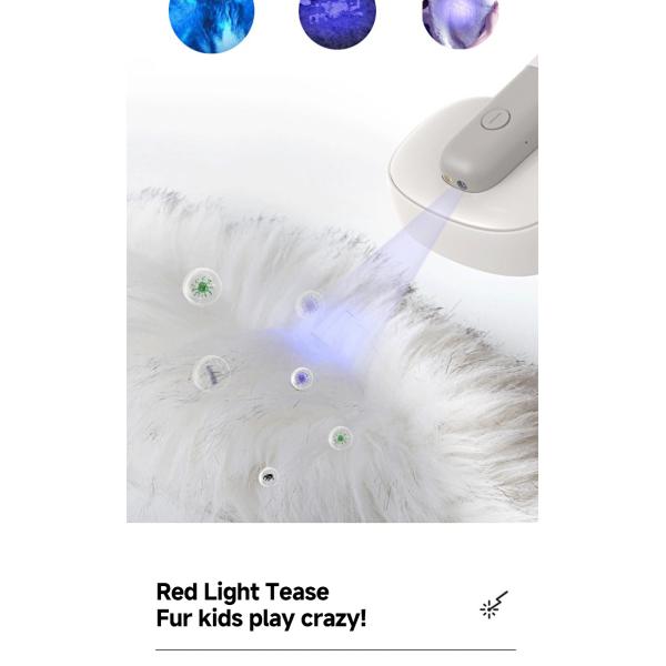 Pet Brush Cats Dogs ABS TPR Grooming Products Multifunctional Brush UV Light