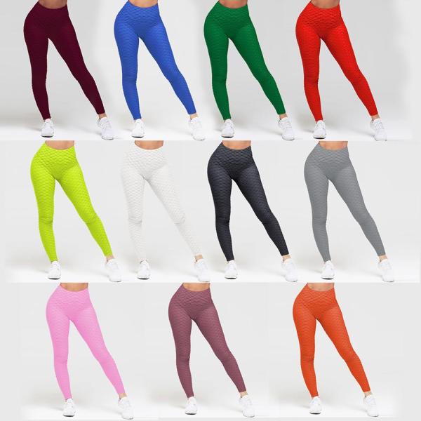 Customized Colors Push Up Scrunch Butt High Waisted Workout Sport Leggings Waist Type Low