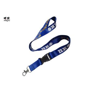 Promotional Gifts Badge Holder Lanyard With Clip Lightweight 17g