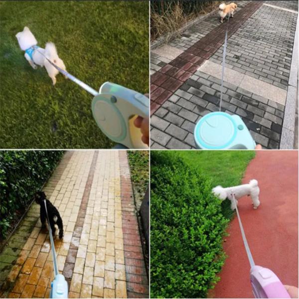 Self Acting Retractable Dog Lead Automatic Retractable Pet Leash Portable Anti Escape