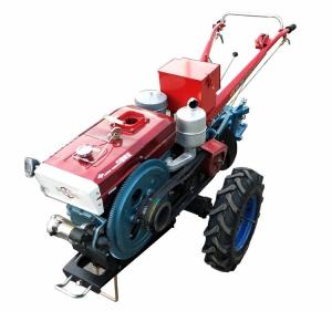 Cheap 10HP Vegetable Garden Tractor , 2 Wheels Single Cylinder Tractor wholesale