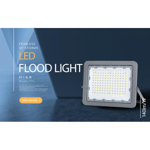 6500K 100Watt IP65 Outdoor garden use LED Flood Lights High brightness luminum Gray