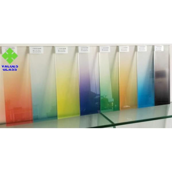 Customized Holes Laminated Fading Glass Clear Color 6mm 8mm 10mm 12mm Thickness