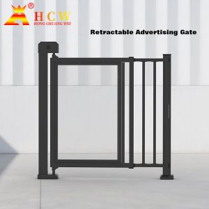 Customizable Exterior Advertising Door / Commercial Stainless Steel Retractable