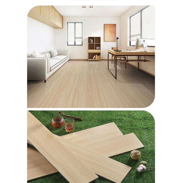 Interior Porcelain Rustic Wall Floor Tiles , 150x900mm Wood Look Ceramic Tile