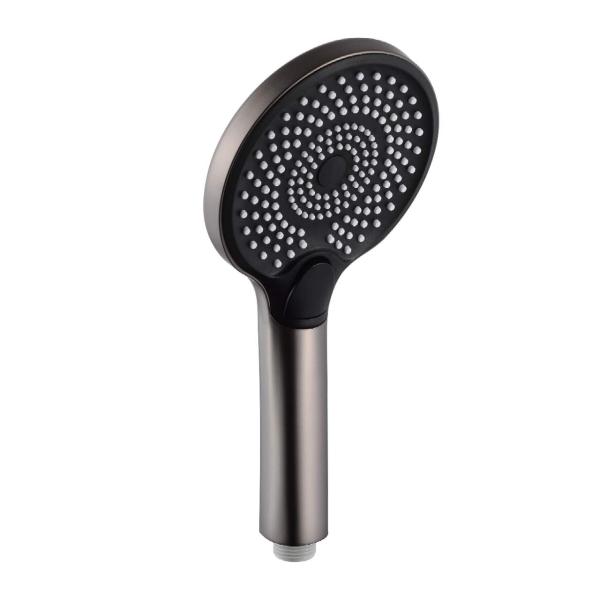 Polished High Pressure Water Saving ABS Plastic Surface Shower Head For Bathroom Accessories