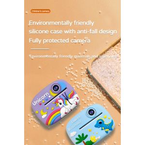 Children Cameras Silicone Cases Kids Photography HD Video Camera Toys