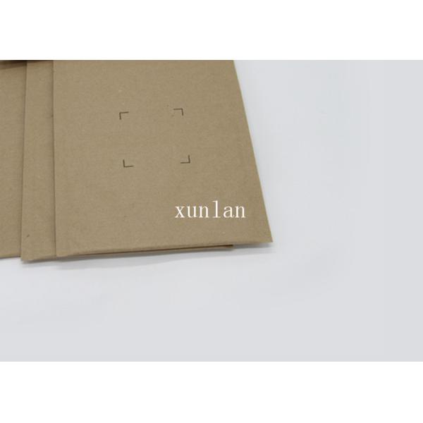 Courier Brown Kraft Paper Bubble Mailers Recyclable With Custom Pringting