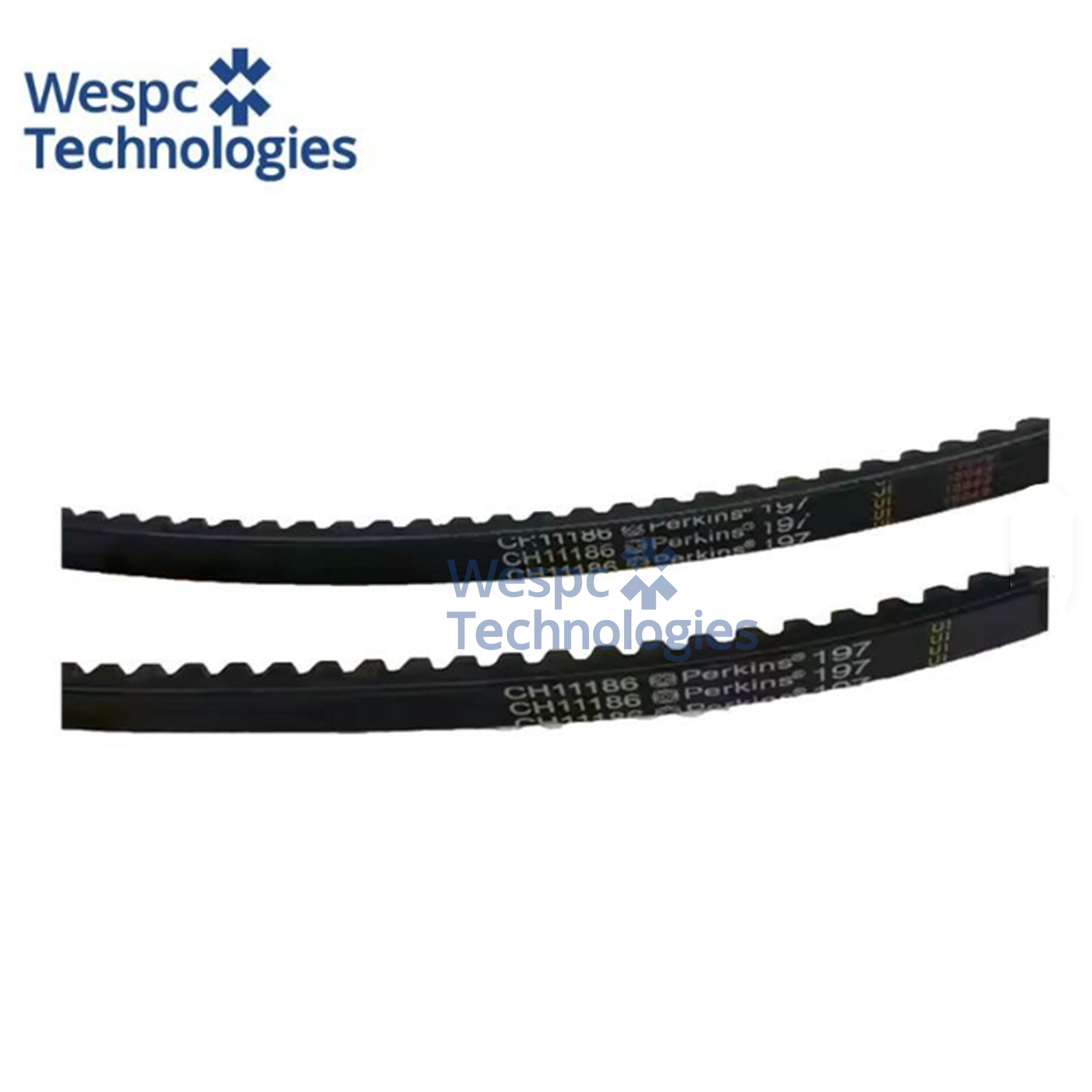 WESPC Fan Belt CH11186 for Perkins Diesel Generator Engines OEM Replacement