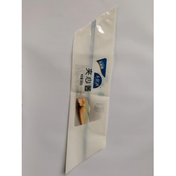 Gravure Printing 140mic Side Gusset Bag Bright Composite Nylon PE