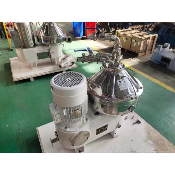 Continuous Disc Centrifuge Separator Industrial For Milk Purify