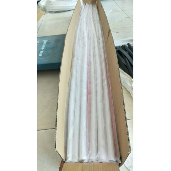 Easy-to-Install 50X30mm Silicone Water Stopper for Frameless Shower Door Threshold