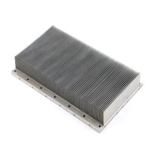 Cheap Electronic Devices Skived Fin Heat Sink With Anodized Treatment wholesale