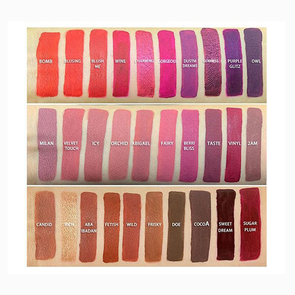 Cruelty Free Private Label Vegan Liquid Lipstick