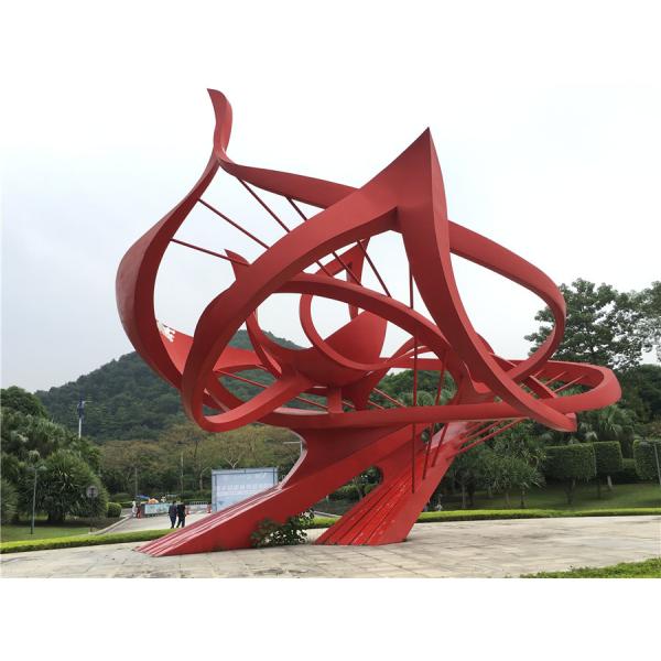 Landscape Large Outdoor Metal Sculpture Abstract Contemporary Garden Statues
